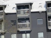 Balkón nebo terasa v ubytování Apartman Honey