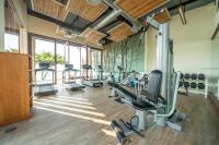 Fitness centrum a/nebo fitness zařízení v ubytování Le Vimarn Cottages & Spa