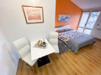 Łóżko lub łóżka w pokoju w obiekcie Villa Palma Rovinj