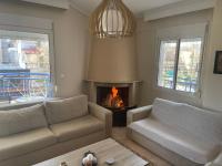 A seating area at LOVELY AND SUNNY APARTAMENT 300m FROM BEACH!!