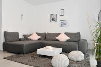 Posezení v ubytování StayCozy Bike&Ski Apartments, barrierefrei, free WIFI, Erdgeschoss