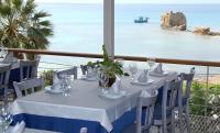Restoran v&otilde;i m&otilde;ni muu s&ouml;&ouml;gikoht majutusasutuses Seaside Villa