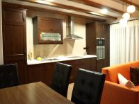 Kuchyň nebo kuchyňský kout v ubytování Apartamentos Rurales El Palomar