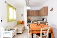 Kuchyň nebo kuchyňský kout v ubytování Tsakanos Apartments