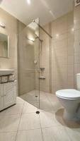 A bathroom at APARTELLO Modern Apartment - Balkan Breeze 7