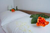 Posteľ alebo postele v izbe v ubytovaní Apartments City View
