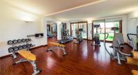Posilňovňa alebo fitness centrum v ubytovaní Hotel Santa Gilla