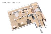 Půdorys ubytování Top-class Apartment