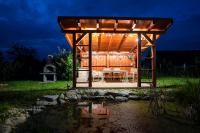 Vonkajšia záhrada v ubytovaní Naturpark Vendégház
