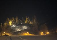 Apart Haus Bella during the winter