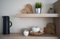 Príslušenstvo na prípravu kávy alebo čaju v ubytovaní Appartement Natalie