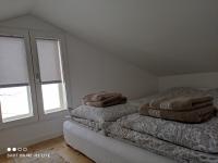 Postel nebo postele na pokoji v ubytování Vallikraavi apartment