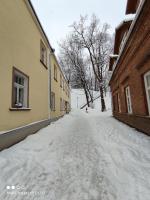 Vallikraavi apartment v zimě