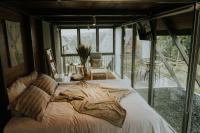 villa tibraにあるベッド