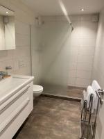 Kúpeľňa v ubytovaní Zimmer & Appartements am Schloßplatz