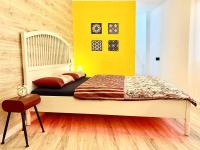 Posteľ alebo postele v izbe v ubytovaní Apartament Mercado Central