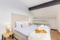Posteľ alebo postele v izbe v ubytovaní Zerm Holiday House with pool, jacuzzi & sauna - Gorski kotar