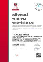 Certifikát, hodnocení, plakát nebo jiný dokument vystavený v ubytování Yilmazel Hotel