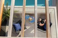 Balkón alebo terasa v ubytovaní Boutique Hotel Valsabbion