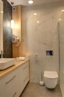Kúpeľňa v ubytovaní Apartamenty KORAL