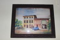 The floor plan of Albergo Napoleone