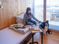 Domáce zviera alebo zvieratá hostí v ubytovaní Almenland Apartment Passail