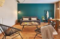 Posezení v ubytování Barcelona Sants Station Apartments