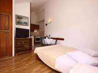 Apartments Škarpa 1601にあるベッド