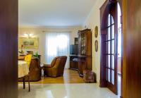 Televízia a/alebo spoločenská miestnosť v ubytovaní Apartment Paco