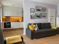 Kuchyňa alebo kuchynka v ubytovaní Apartament BD Premium II Klifowa