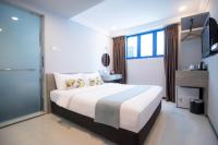 Harbour Ville Hotelにあるベッド