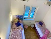 Posteľ alebo postele v izbe v ubytovaní Appartements Belli