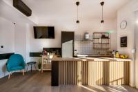 Bed & Breakfast Sky City Centerにあるキッチンまたは簡易キッチン