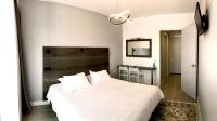 Postel nebo postele na pokoji v ubytování Hotel Anthousa