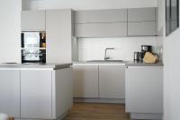 Villa Laas Oberwiesenthalにあるキッチンまたは簡易キッチン