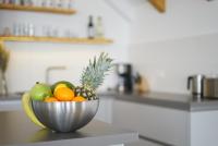 Villa Laas Oberwiesenthalにあるキッチンまたは簡易キッチン