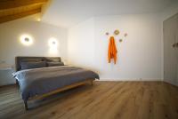 Villa Laas Oberwiesenthalにあるベッド