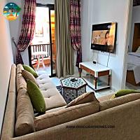 TV a/nebo společenská místnost v ubytování A5 8 At Turtles Beach Hurghada ok holiday homes