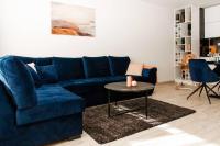 A seating area at Maison Lux