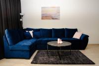 A seating area at Maison Lux