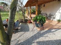 A garden outside Al Pic de Corone