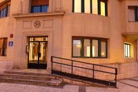 The facade or entrance of Pensión Grosen