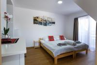 Posteľ alebo postele v izbe v ubytovaní Willa Mała Łąka Jacuzzi & Sauna