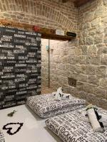 Postel nebo postele na pokoji v ubytování Luxury Art Room