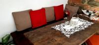 A seating area at La Vecchia Firenze