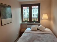 Posteľ alebo postele v izbe v ubytovaní Academy Apartment Cieszyn
