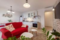 Kuchyň nebo kuchyňský kout v ubytování APARTMANI Mirona - Tučepi