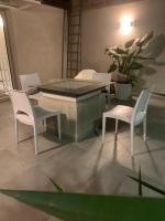 A seating area at Casa Sauro