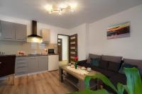 Kuchnia lub aneks kuchenny w obiekcie Apartament na Sportowej