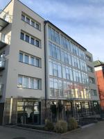Budova, kde se aparthotel nachází